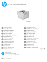 HP Color LaserJet Managed E55040 series Guide d'installation