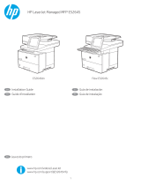 HP LaserJet Managed MFP E52645 series Guide d'installation