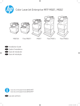 HP Color LaserJet Managed MFP E67550 series Guide d'installation