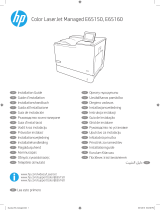 HP Color LaserJet Managed E65150 series Guide d'installation