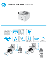HP Color LaserJet Pro M282-M285 Multifunction Printer series Mode d'emploi