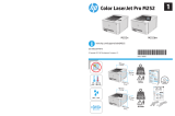 HP Color LaserJet Pro M252 series Mode d'emploi