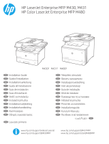 HP LaserJet Enterprise MFP M430 series Guide d'installation