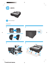 HP LaserJet Pro M706 series Guide d'installation