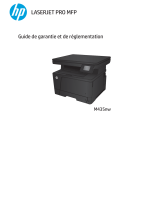 HP LaserJet Pro M435 Multifunction Printer series Mode d'emploi