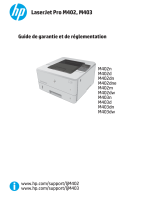 HP LaserJet Pro M402-M403 series Mode d'emploi