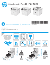 HP Color LaserJet Pro M182-M185 Multifunction Printer series Guide de référence
