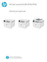 HP Color LaserJet Pro M182-M185 Multifunction Printer series Mode d'emploi