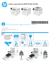 HP Color LaserJet Pro M182-M185 Multifunction Printer series Guide de référence