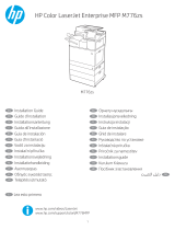 HP Color LaserJet Enterprise MFP M776 series Guide d'installation