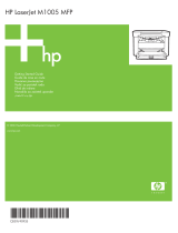 HP LaserJet M1005 Multifunction Printer series Guide de démarrage rapide