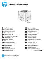 HP LaserJet Enterprise M506 series Guide d'installation
