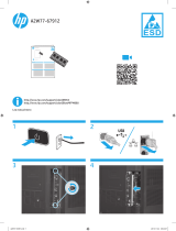 HP Color LaserJet Enterprise M855 Printer series Guide d'installation