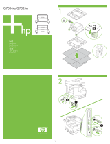 HP LaserJet M5035 Multifunction Printer series Mode d'emploi