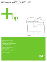 HP LaserJet M5025 Multifunction Printer series Guide de démarrage rapide