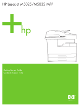 HP LaserJet M5035 Multifunction Printer series Guide de démarrage rapide