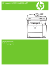 HP LaserJet M3027 Multifunction Printer series Guide de démarrage rapide
