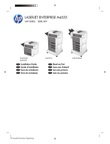 HP LaserJet Enterprise M4555 MFP series Guide d'installation