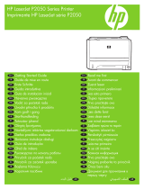 HP LaserJet P2055 Printer series Manuel utilisateur