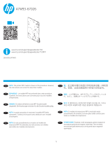 HP PageWide Pro 772 Multifunction Printer series Mode d'emploi