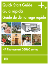 HP Photosmart D5060 Printer series Guide de démarrage rapide