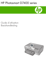 HP Photosmart D7400 Printer series Manuel utilisateur