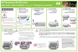 HP Photosmart D6100 Printer series Guide d'installation