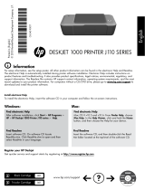 HP Deskjet 1000 Printer series - J110 Le manuel du propriétaire