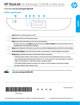 HP DeskJet Ink Advantage 5200 All-in-One Printer series Guide de référence