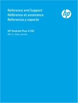 HP DeskJet Plus 4100 All-in-One series Guide de référence