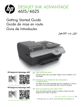 HP Deskjet Ink Advantage 4610 All-in-One Printer series Mode d'emploi