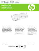 HP Deskjet D1400 Printer series Guide de référence