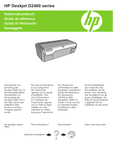 HP Deskjet D2400 Printer series Guide de référence