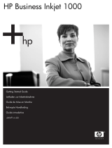 HP BUSINESS INKJET 1000 PRINTER Manuel utilisateur