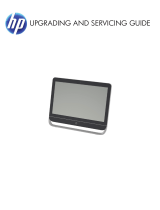 HP Pavilion TouchSmart 23-f300 All-in-One Desktop PC series Manuel utilisateur