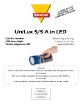 AccuLux UniLux 5 LED Mode d'emploi