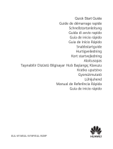 Huawei Matebook X Guide de démarrage rapide