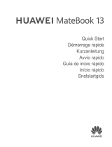 Huawei MateBook 13 Guide de démarrage rapide
