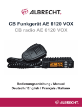 Albrecht AE 6120 VOX, Mini-CB Funk Le manuel du propriétaire