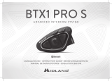 Midland BTX1 Pro S Bluetooth Kommunikation, Einzelgerät Le manuel du propriétaire