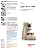 SENSEO® HD7828/50 Guide de démarrage rapide