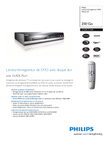 Philips DVDR7310H/31 Product Datasheet