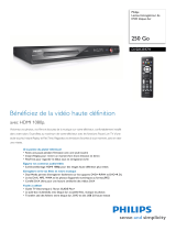Philips DVDR3597H/31 Product Datasheet