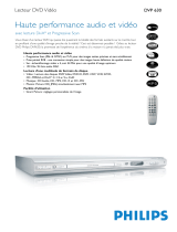 Philips DVP630/00 Product Datasheet