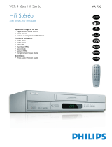 Philips VR750/39 Product Datasheet