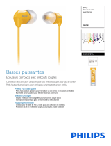 Philips SHE3590YL/10 Product Datasheet