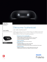 Fidelio DS8800W/10 Product Datasheet