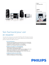 Philips MCD728/12 Product Datasheet