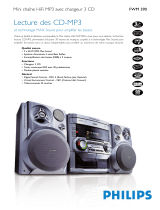 Philips FWM390/22 Product Datasheet