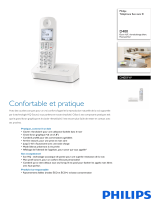 Philips D4001WL/FR Product Datasheet